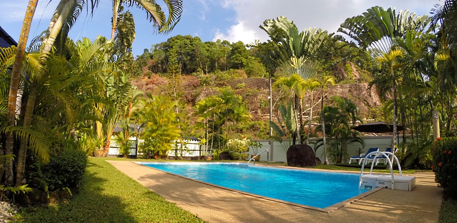 Lotuslodge – Garten- und Resortimpressionen