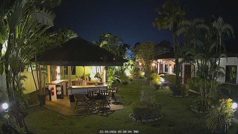 Webcam Garten – Aufnahme vom 22. Oktober 2026
